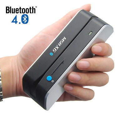 MSRX6BT - Bluetooth Magnetic Stripe Card Reader/Writer - New Bluetooth version of MSRX6